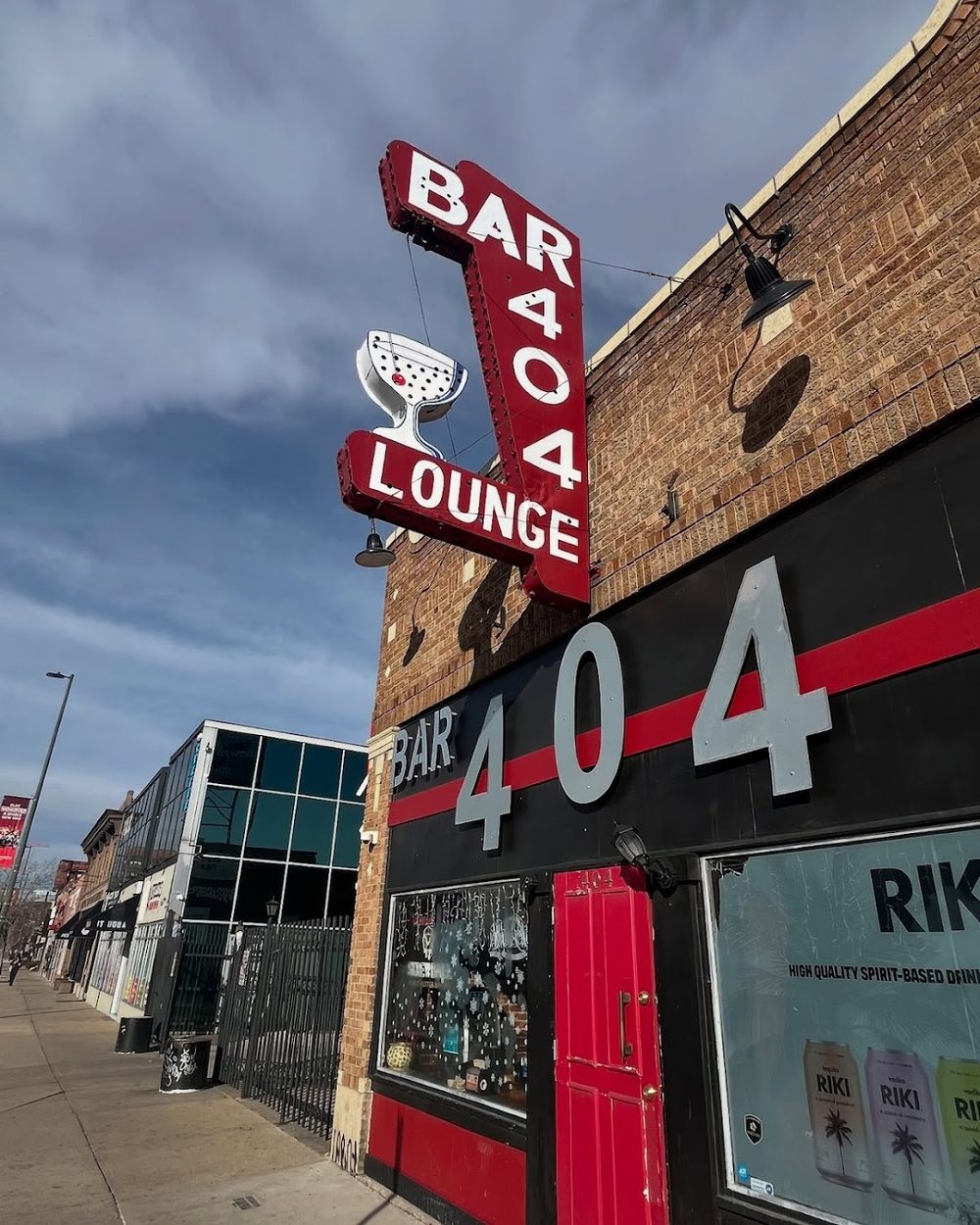 Bar 404, a live music venue in Denver, Colorado