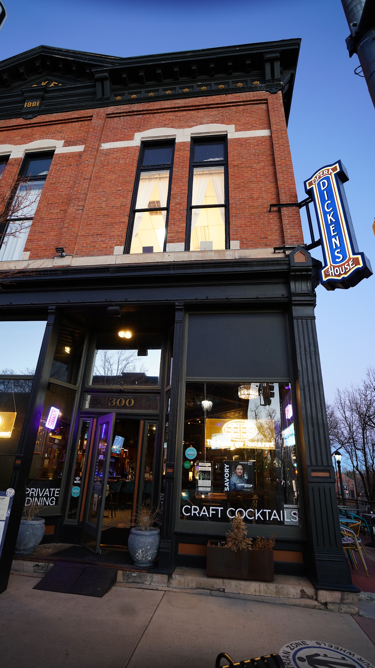 Dickens Opera House, a live music venue in Longmont, Colorado