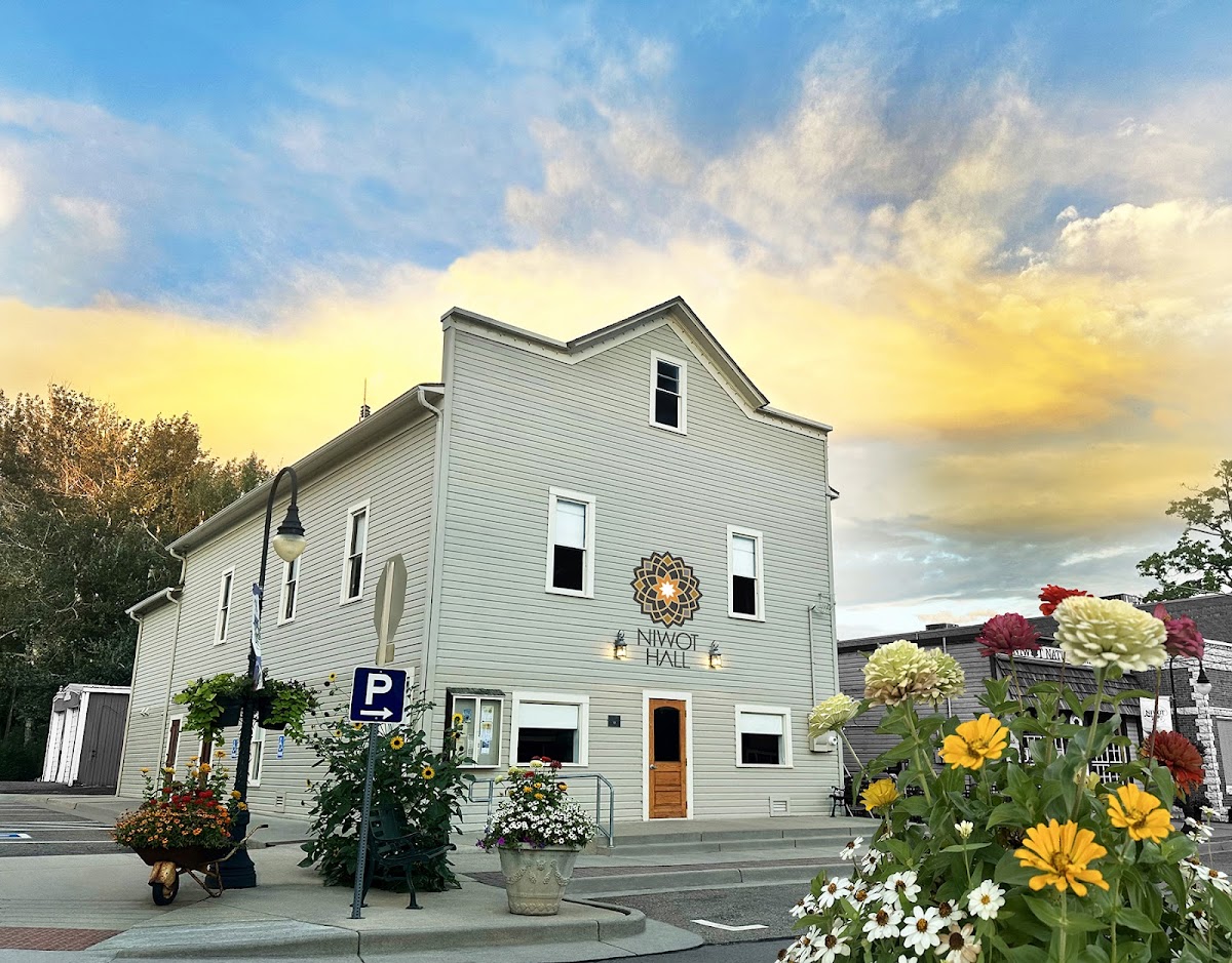 Niwot Hall, a live music venue in Niwot, Colorado