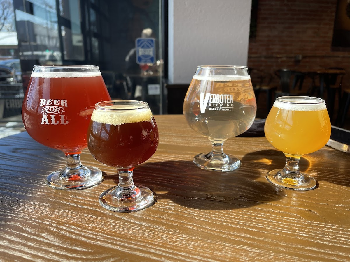 Verboten Brewing and Barrel Project, a live music venue in Loveland, Colorado